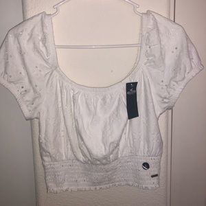 Hollister off the shoulder top
